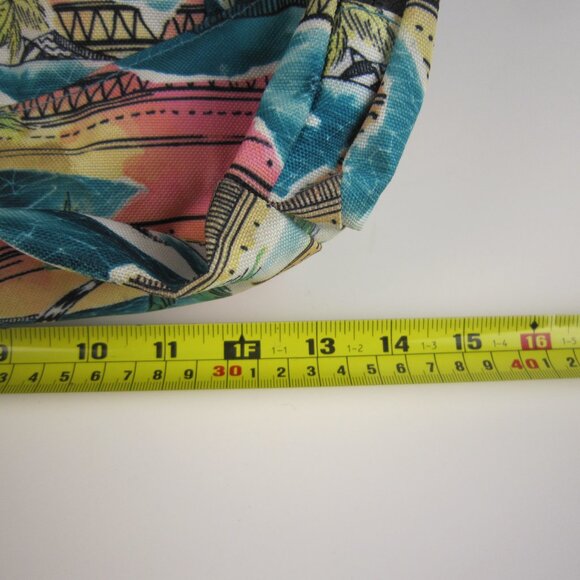 DaKine Hawaii Palm Trees Blue Multi Color Backpack - GUC - Picture 11 of 11